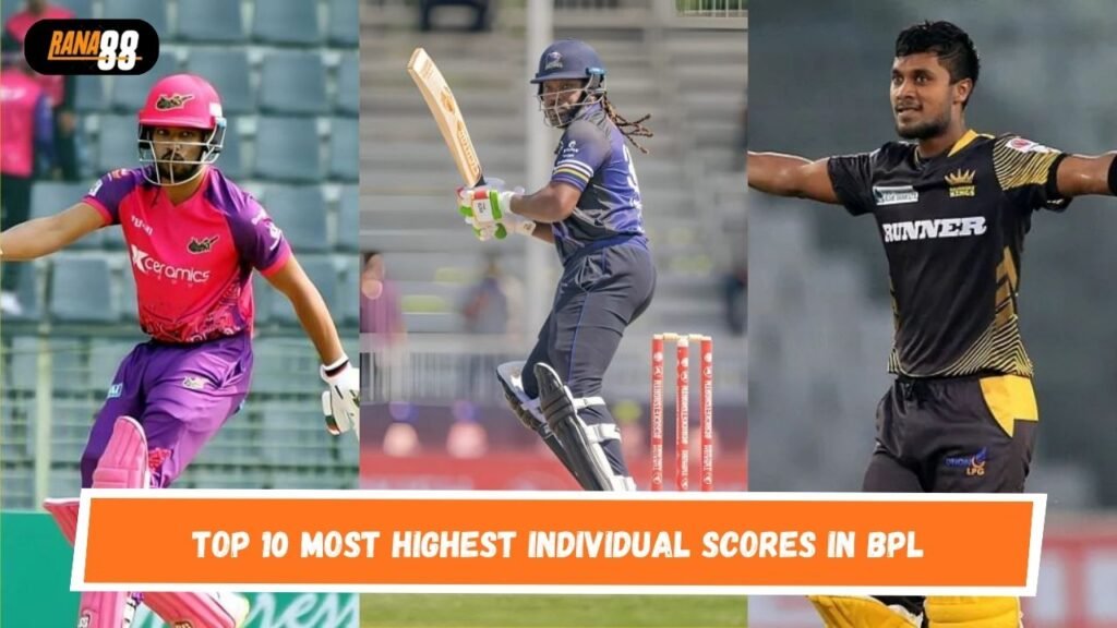 Highest Individual Scores in BPL