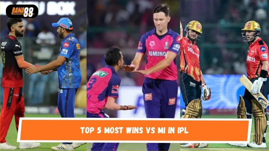 Most wins vs MI in IPL