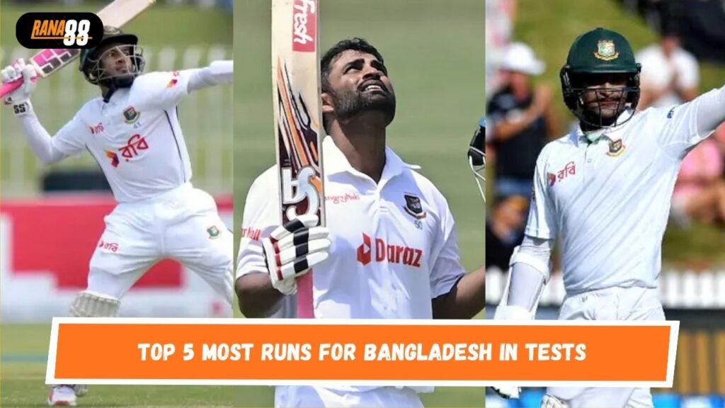 Most runs for Bangladesh in Tests