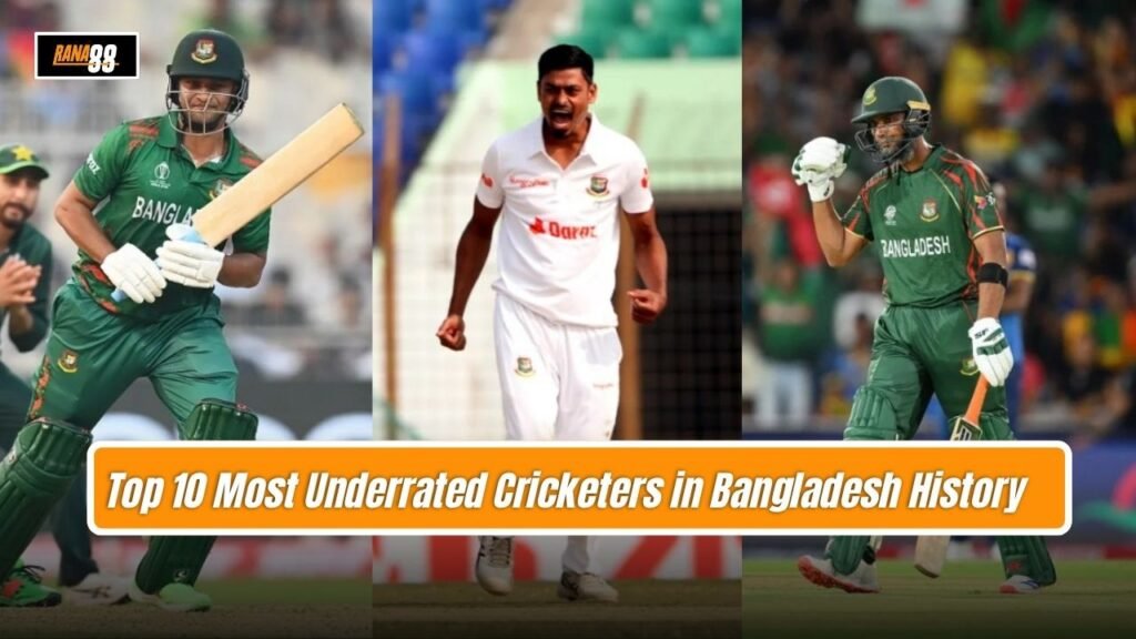 Most Underrated Cricketers in Bangladesh