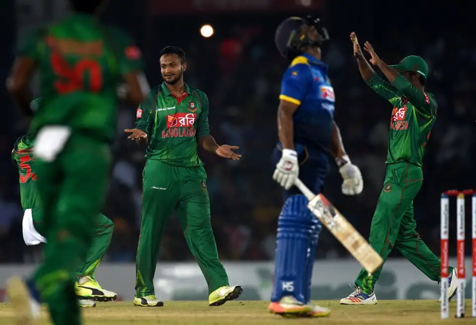 Highest team totals in Bangladesh ODI